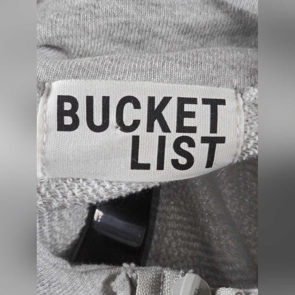Bucket List Oversize Crop Elevated Basic 1/4 Zip … - image 4
